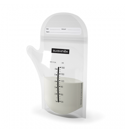 Bosses d'emmagatzematge llet materna Suavinex 25 UDS