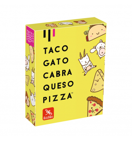 Joc de cartes Taco, gato, cabra, queso, pizza