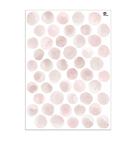 Vinil Decoratiu Tresxics Punts Aquarel·la Rosa M