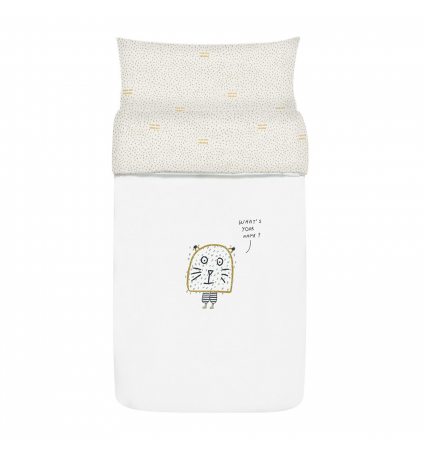 Funda nòrdica Babyclic 70X140 Sauvage mint