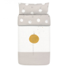 Pack funda nòrdica Babyclic 70x140 Dreamer Gris 