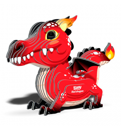 Puzzle 3D Dodoland Dragón rojo