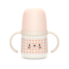 Biberón con asas Suavinex 150 ml noche Conejo