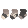 Pack 3 Mitjons Lassig 1-2 anys Anthracite/taupe