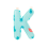 Lletra de tela Lilliputiens K