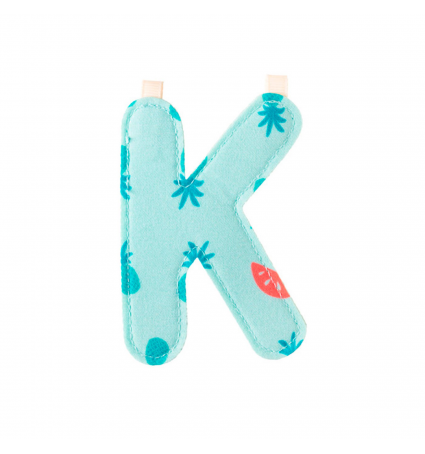 Lletra de tela Lilliputiens K