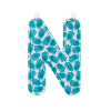 Lletra de tela Lilliputiens N