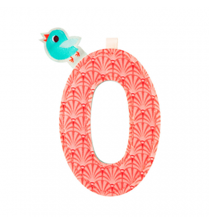 Letra de tela Lilliputiens O