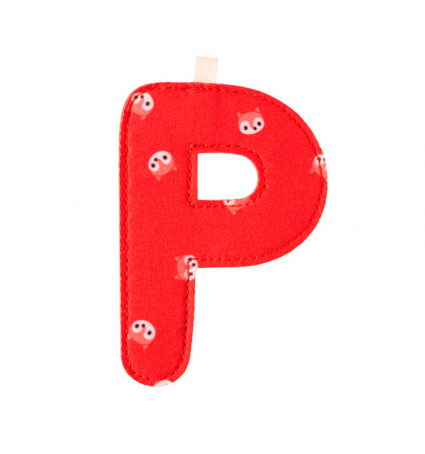 Letra de tela Lilliputiens P