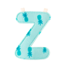 Lletra de tela Lilliputiens Z