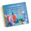 Cuaderno para pintar con pincel mágico Moulin Roty Aventuras de Paulie