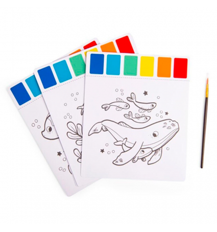 Paleta màgica de pintura Moulin Roty Aventures de Paulie