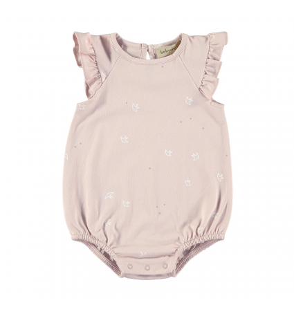 Pelele corto Babyclic Oreneta Pink