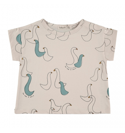 Camiseta manga Corta Babyclic Goose