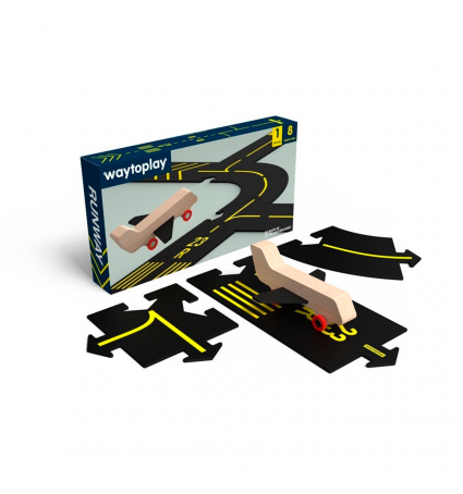 Carreteres Waytoplay 8p Runway Gift Set