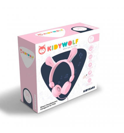 Auriculares con cable Kidywolf Kidyears Conejito