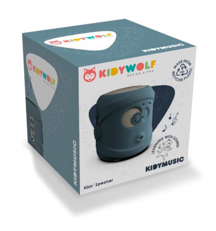 Altavoz Kidywolf Kidymusic Sam Azul