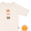 Samarreta Protecció solar UV Lassig Camel Nature Màniga Curta