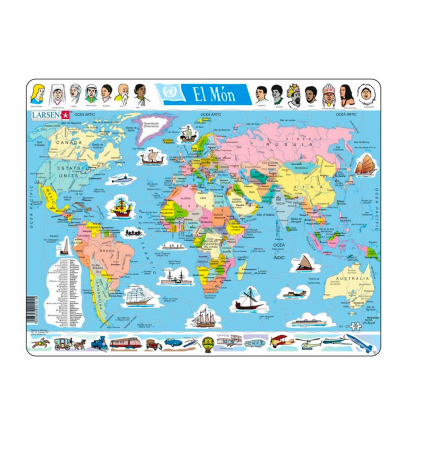 Puzzle Larsen El Món Polític