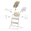 Trona Cybex Lemo 4 en 1 Sand White