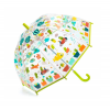 Paraigua transparent Djeco Mitjà "Granotes"
