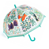 Paraigua transparent Djeco Mitjà "Flors"