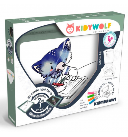 Pissarra Kidywolf Kidydraw-PRO Verd