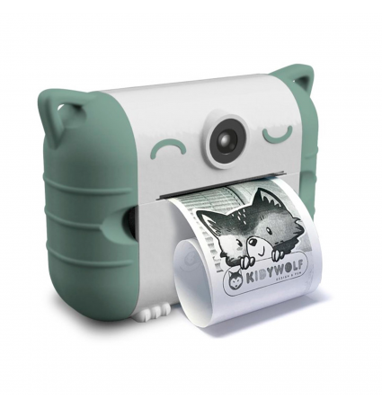 Càmera Digital Infantil Kidywolf Kidyprint Verd