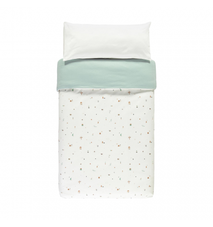 Funda nòrdica Babyclic 60x120 Forest