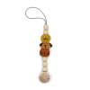 Cadena xumet de silicona The cotton cloud Animals Rust