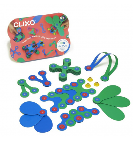 Construccions Crew Pack Clixo Verd/Blau 30pcs