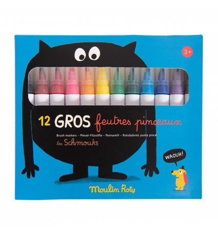 Caixa 12 Rotuladors Moulin Roty Schmouks