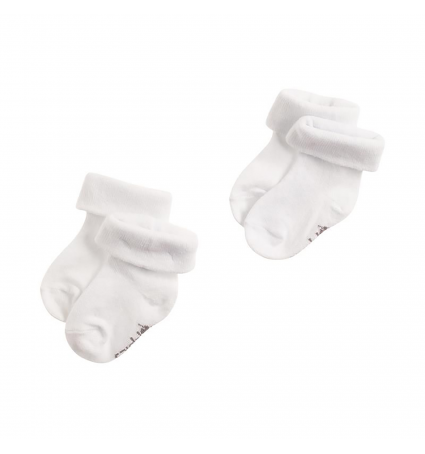 Pack 2 Mitjons Noppies White
