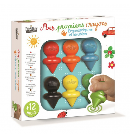 Els meus primers llapis de cera Crealign ergonòmics 