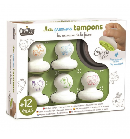 Els meus primers Segells Crealign Animals de la Granja