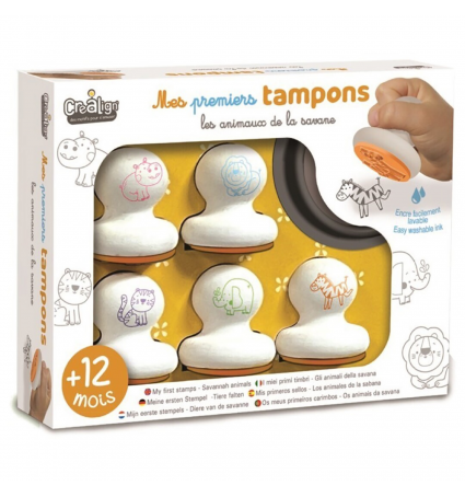 Els meus primers Segells Crealign Animals de la Sabana 