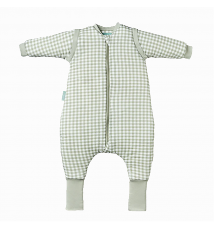 Pijama manta molis&co TOG 2.5 con calcetines bebé Mint Tea