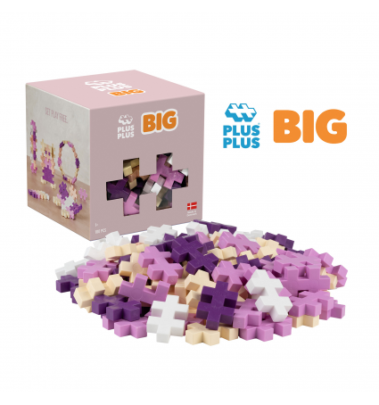 Cubo de piezas Plus Plus 100 piezas BIG Bloom