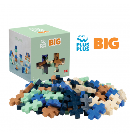 Cubo de piezas Plus Plus 100 piezas BIG Breeze