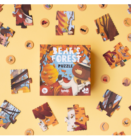 Puzzle Londji 24 peces Bear's Forest
