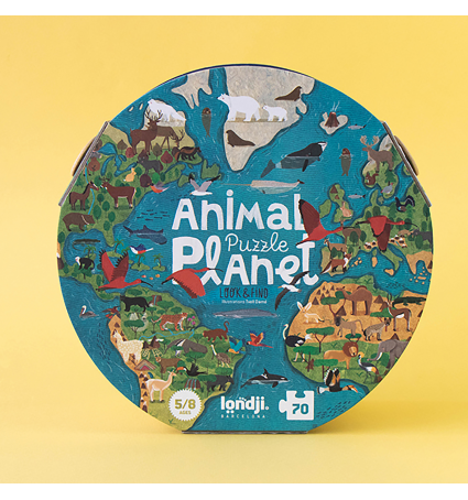 Puzzle Londji 70 peces Animal Planet