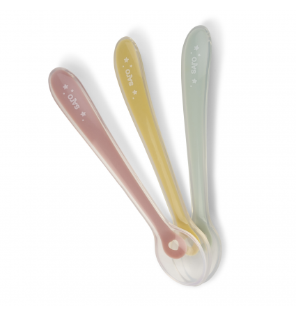 Set de 3 culleres Saro Rosa