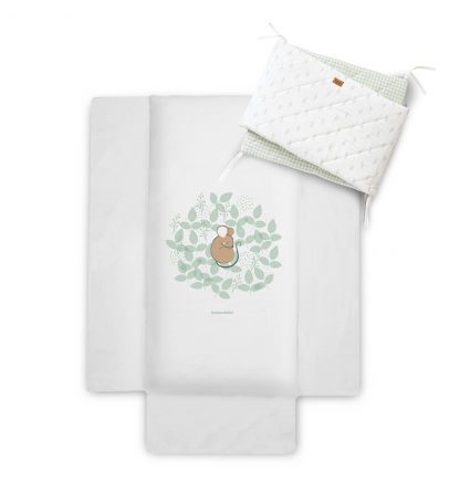 Pack cobrellit i protector Bonjourbébé 60x120 Spring Cottage 