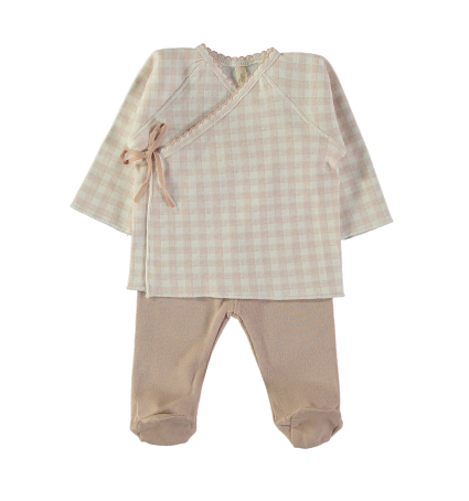 Gipó creuat & Pantaló Lillymom Be Toscana Nude