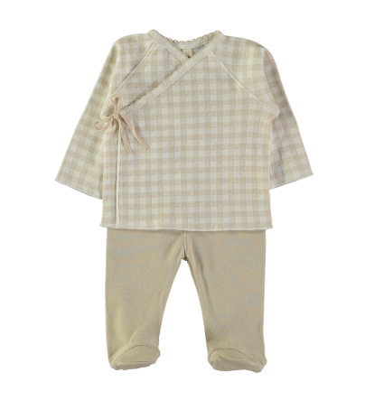 Jubón cruzado & Polaina Lillymom Be Toscana Sand