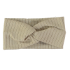 Turbante con nudo Lillymom Queen Rib Sand