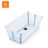 Banyera Stokke® Flexi Bath® Transparent Blau Oceà