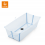 Bañera Stokke® Flexi Bath® XL Transparente Azul Océano