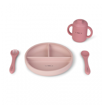 Vajilla de silicona Saro "Food & Fun" Blossom