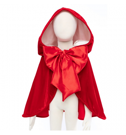 Disfraz Great Pretenders 4-6 años Capa Caperucita Roja 